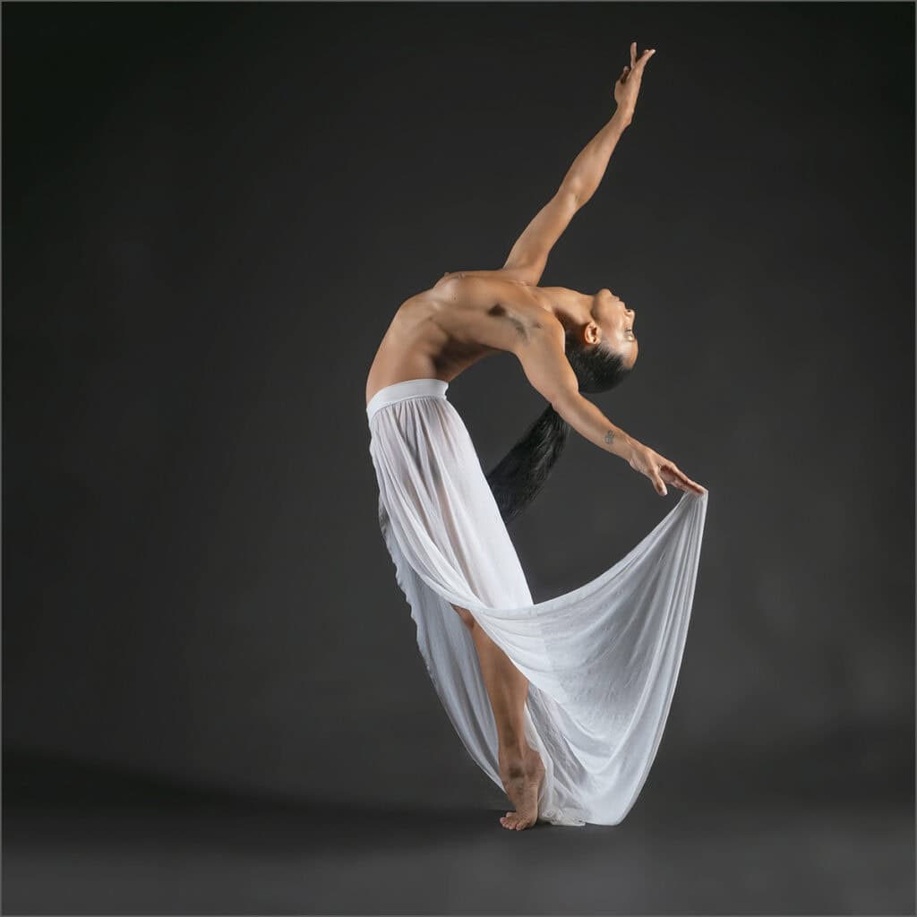 Pudsey Camera Club Member Image Laetitia in White, pudsey camera club