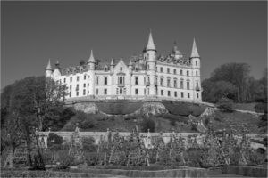 38 JT The Shapes of Dunrobbin Castle, pudsey camera club