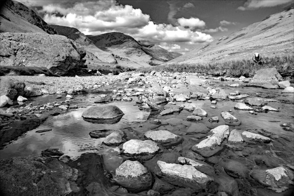 DSC 3578.jpg THE MOUNTAINS BEYOND THE STREAM, pudsey camera club