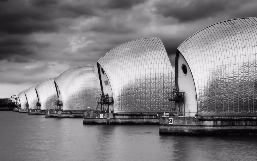 54 Thames Barrier, pudsey camera club